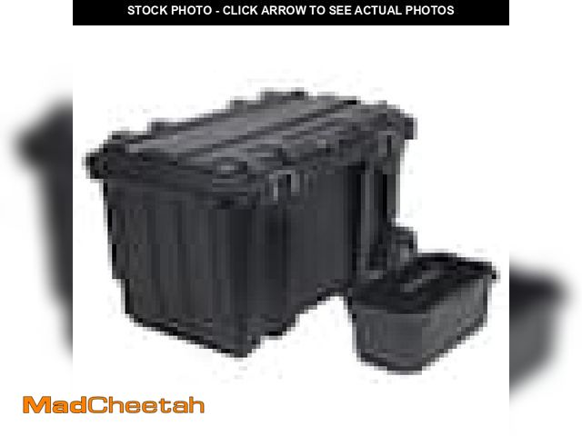 Lot 74-12492103 - Husky 23 in. 50 Gal. Black Rolling Toolbox with Keyed Lock and Portable Hand Tool Tray - USED