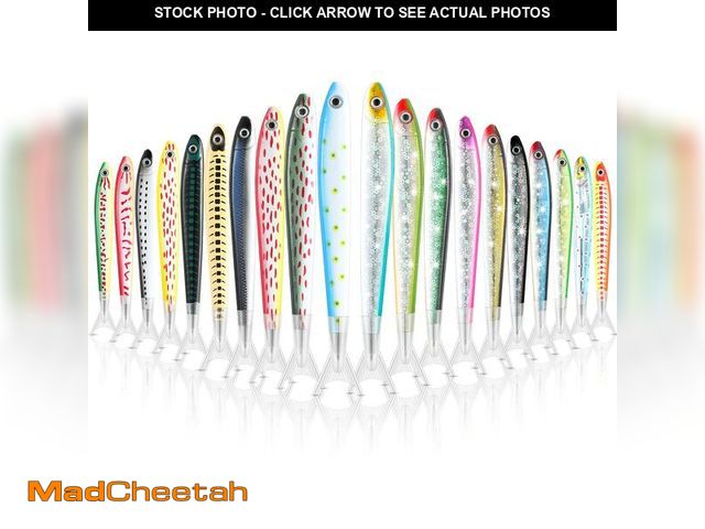 Lot 74-14269913 - Meanplan Fish Pen Favors Gifts Cute Fishing Party Decorations Creative Glitter Ballpoint Pens for Ad...