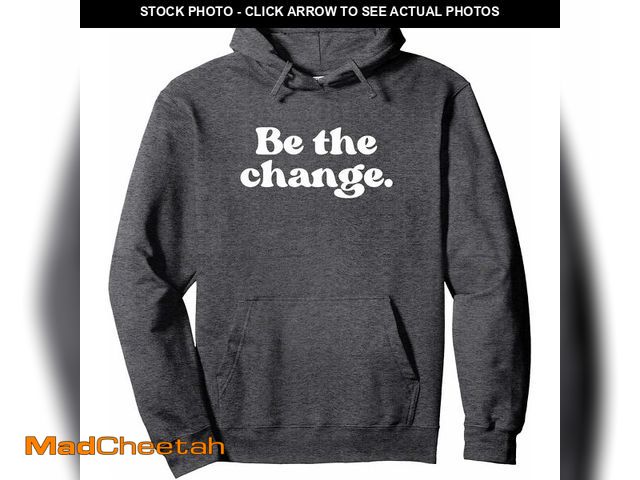 Lot 74-14203720 - Be the Change Women's Men's &amp; Kid's Pullover Hoodie SIZE XL - UNUSED
