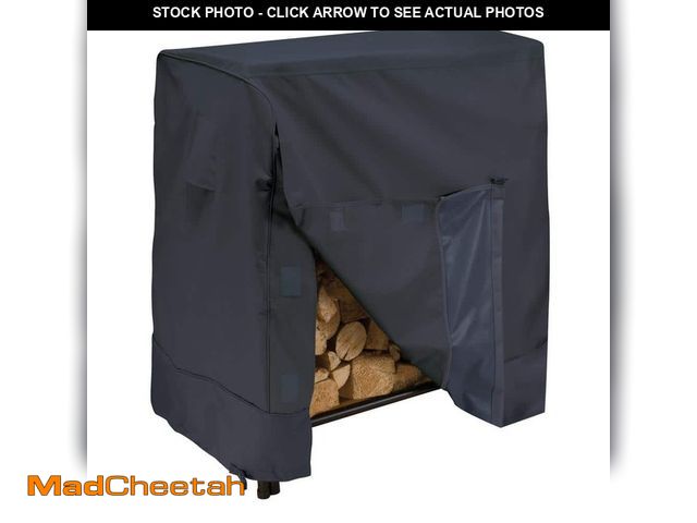 Lot 74-12746462 - Classic Accessories 4 ft. Firewood Log Rack Cover - UNUSED
