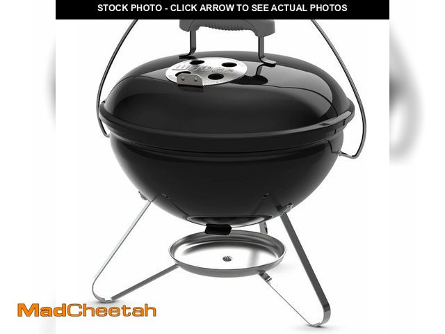 Lot 74-14305293 - (MISSING HARDWARE) Weber Smokey Joe 14" Charcoal Grill - Portable Compact Charcoal BBQ Kettle with T...