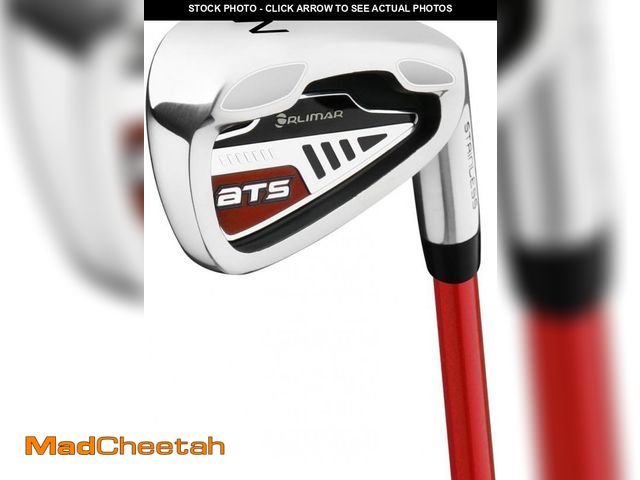 Lot 74-12399232 - Orlimar Golf ATS Junior Boy's Red/Black Golf Wedge (Right Hand Ages 9-12) - UNUSED
