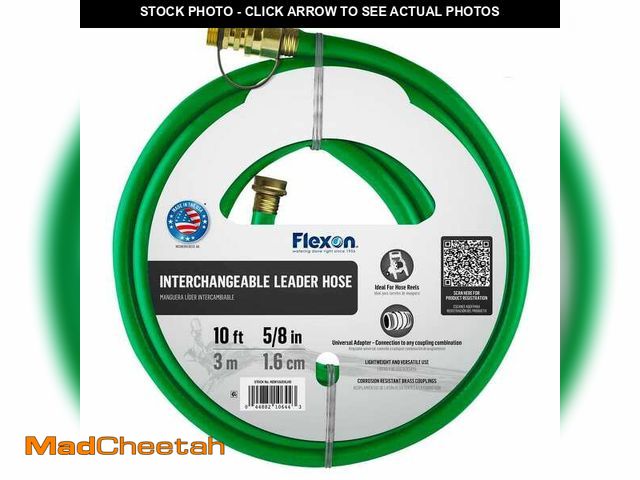 Lot 74-14363942 - Flexon 5/8" x 10 ft. Universal Leader Hose - USED