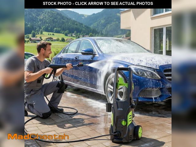 Lot 74-14354933 - Electric Pressure Washer, 5000PSI Max 3.0 GPM Hidrolavadora, Portable Power Washer with 25FT Cord, 2...