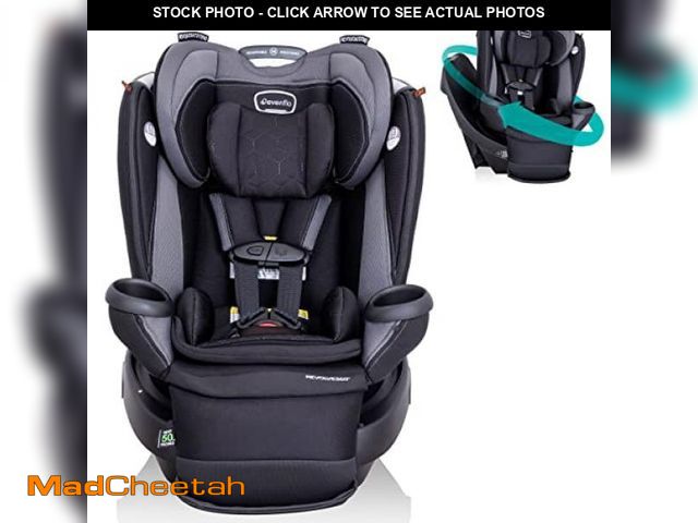 Lot 74-12396619 - Evenflo Revolve360 Extend Convertible Car Seat with 360 Degree Rotation, Extended Rear-Facing, Forwa...