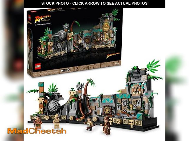 Lot 74-12147093 - LEGO Indiana Jones Temple of The Golden Idol 77015 Building Project for Adults, Iconic Raiders of Th...