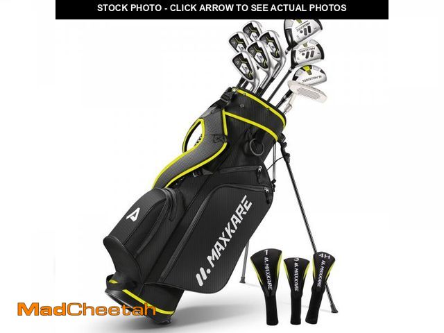 Lot 74-12293224 - MaxKare Complete Golf Clubs Set Golf Men's Regular 9-Piece Complete Set - Right Hand - UNUSED