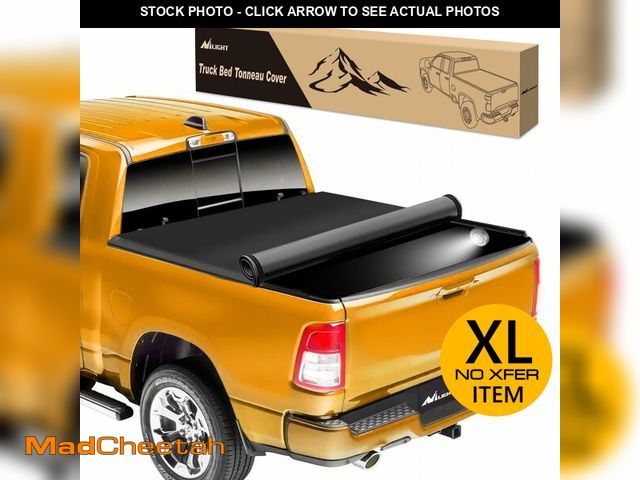 Lot 74-12511319 - Nilight Soft Roll Up Truck Bed Cover Compatible with Ram 1500 2019 2020 2021 2022 2023 2024 2025 New...