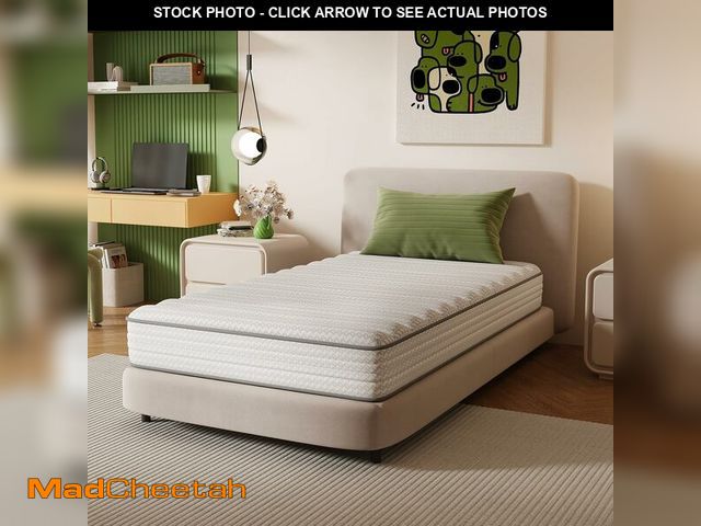 Lot 74-13331673 - Novilla Twin XL Mattress, 6 Inch TXL Size Mattresses in a Box with Smarts Coil for Pressure Relief, ...