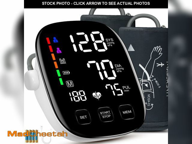 Lot 74-14145375 - Blood Pressure Monitors for Home Use, 9-17'' &amp; 13-21'' Extra Large Blood Pressure Cuff Upper Arm...
