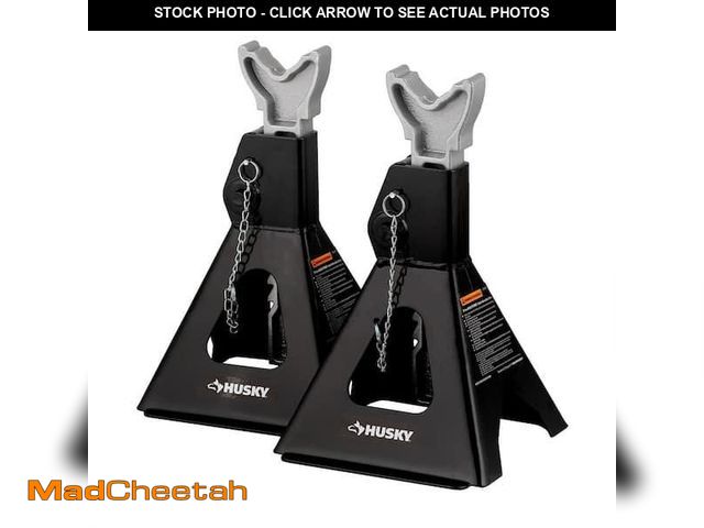 Lot 74-12532662 - Husky 3-Ton Car Jack Stands - UNUSED