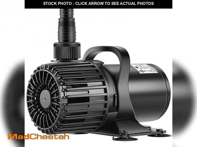 Lot 74-12314883 - VIVOHOME Electric 100W 1600GPH Submersible Water Pump for Koi Pond Pool Waterfall Fountains Fish Tan...