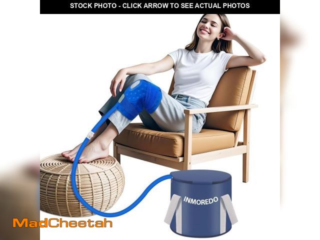 Lot 74-12116227 - Inmoredo Cold Therapy System Ice Machine System for ACL Knee Surgery Recovery - Quiet Pump, Flexible...