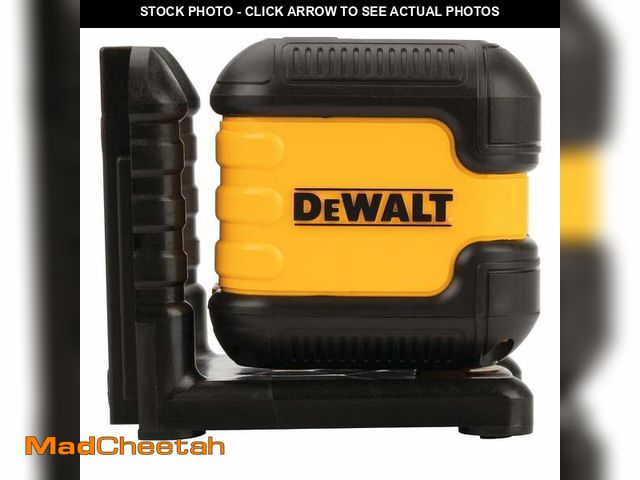 Lot 74-13129526 - DEWALT 55 ft. Green Self-Leveling Cross Line Laser Level with (2) AA Batteries &amp; Case - UNUSED