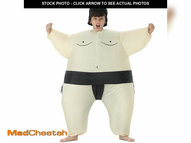 Lot 74-12978757 - TOLOCO Inflatable Costume for Kids, Sumo Wrestler Inflatable, Sumo Costume, Inflatable Halloween Cos...