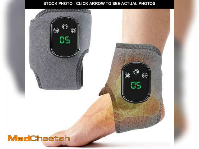 Lot 74-13710877 - YAZHI Foot Massager 2-in-1 Warming Wrap Ã¢â¬â Relax &amp; Renew Foot &amp; Ankle Massager with 3 ...