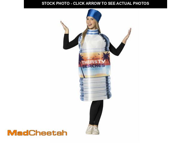 Lot 74-12860493 - Plastic Water Bottle Halloween Costume for Adults, Adult Fits S-XL, by Rasta Imposta - UNUSED