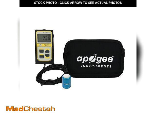 Lot 74-12497634 - Apogee Instruments MQ-500 Full-Spectrum Quantum PAR Meter - Digital PPFD Meter for Indoor Grow Light...