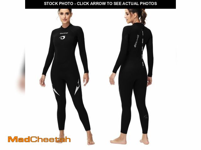 Lot 74-12964092 - Owntop Wetsuit 5mm Neoprene Diving Suit for Womens - Thicken Full Wet Suit, Back Zip Long Sleeve UPF...