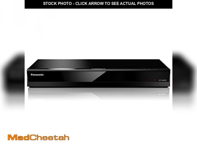 Lot 74-12210942 - Panasonic Streaming 4K Blu Ray Player, Ultra HD Premium Video Playback with Hi-Res Audio, Voice Assi...
