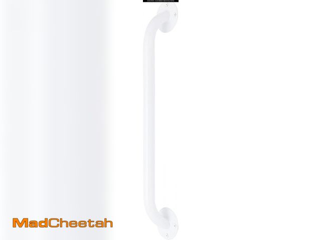 Lot 74-12399966 - Medline White 18" Grab Bar for Shower &amp; Bathtub, Independence Aid &amp; Ease of Movement ÃÂ¢Ã¢â...