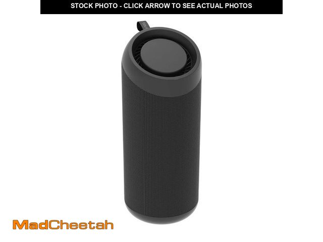 Lot 74-12829974 - Tzumi AquaBoost Boom Wireless Bluetooth Speaker(MISSING CHARGING CORD)  - USED