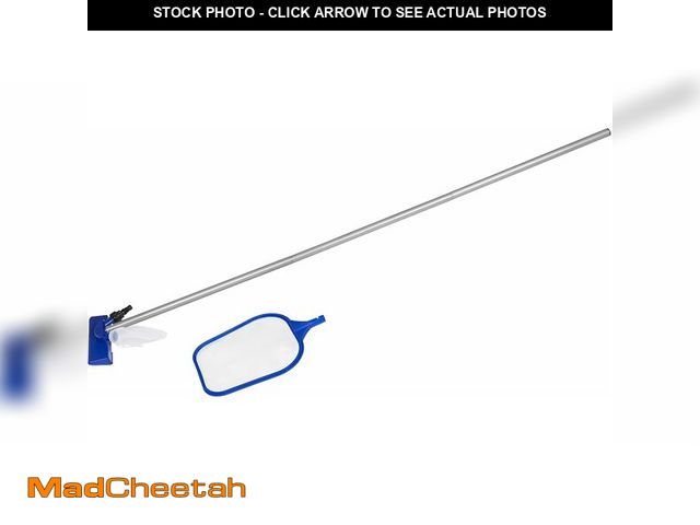 Lot 74-14305393 - Bestway Flowclear Above Ground Pool Maintenance Kit | Features Vacuum and Leaf Skimmer Heads - UNUSE...