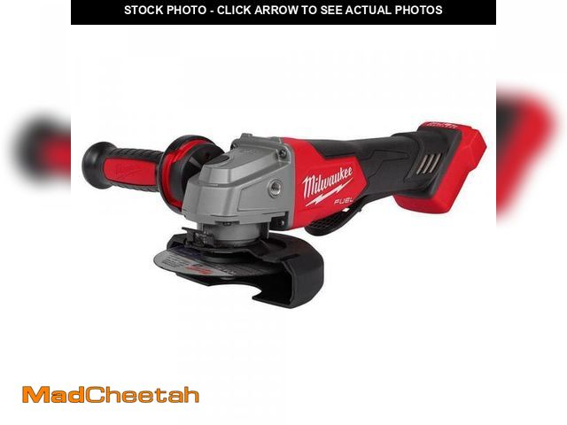 Lot 74-11826511 - Milwaukee M18 FUEL 18V Lithium-Ion Brushless Cordless 4-1/2 in./5 in. Grinder w/Paddle Switch (Tool-...