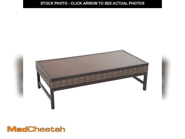 Lot 74-12465302 - Patio Festival Metal Outdoor Coffee Table - UNUSED