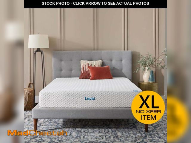 Lot 74-12726061 - Lucid Refresh 10" Dual-Layered Gel Memory Foam Mattress, Firm, Full - UNUSED