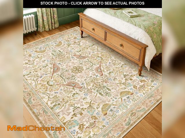 Lot 74-12707256 - Washable Area Rugs 5x8 for Bedroom - Western Nature Rugs for Living Room, Dinning Room,Playroom, Gue...