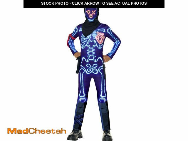 Lot 74-12887044 - Fortnite Party Trooper Halloween Costume for Kids, Boys Size M (8), by InSpirit Designs - UNUSED