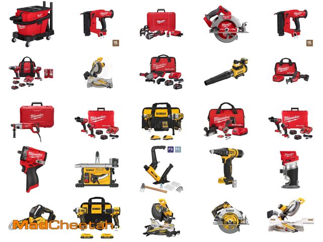 MadCheetah Holland SPECIAL EVENT Ry0bi D∈Walt Milwauk∈∈ - Tools Blowout! - December 9, 2025