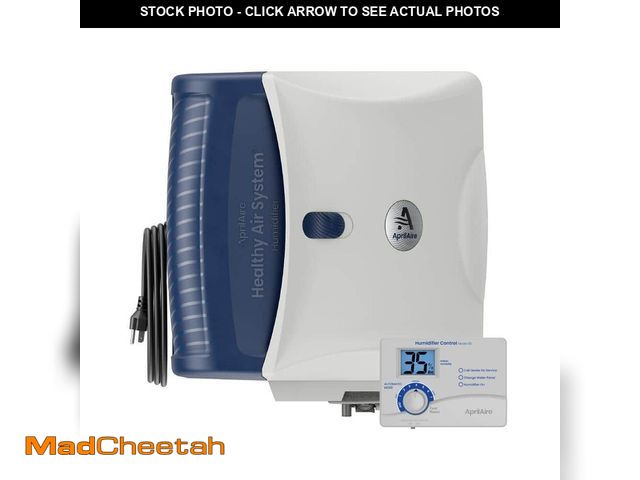 Lot 74-13112453 - AprilAire Whole-House Humidifier, 720A Water Saving, 21 Gal. Per Day for Up to 6,250 sq. ft. with Au...