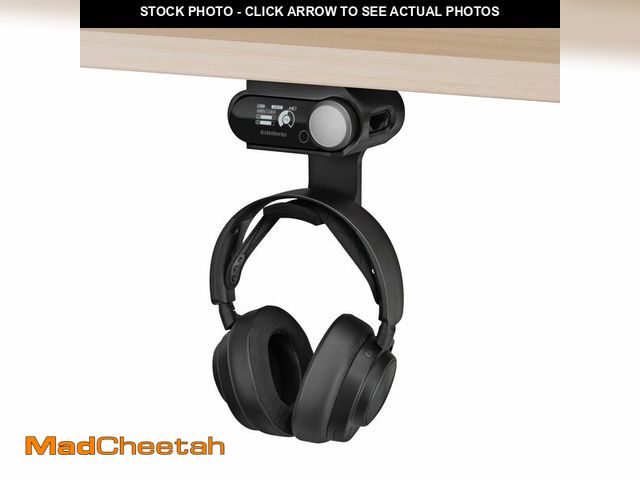 Lot 74-14273515 - Under Desk Headphone Hanger Stand for Steelseries Arctis Nova Pro, Elite and Pro Omni Wireless Heads...