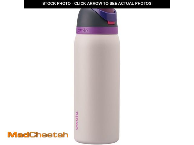 Lot 74-14051468 - Owala FreeSip Insulated Stainless Steel Water Bottle with Straw for Sports and Travel, BPA-Free, 32o...