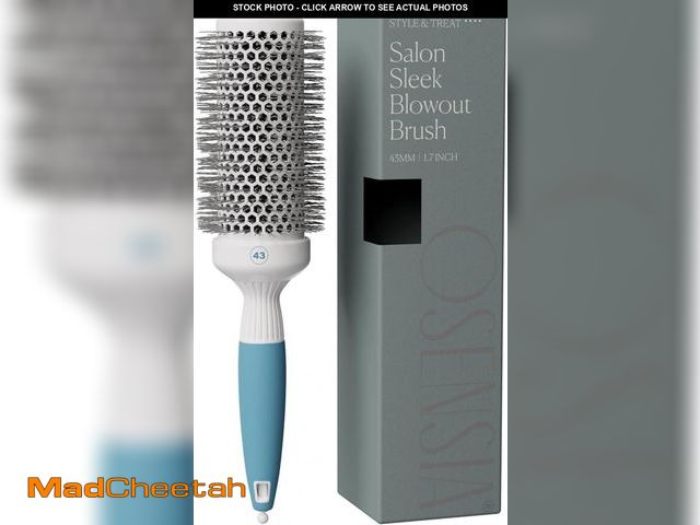 Lot 74-12077972 - Medium Round Brushing Brush - Ceramic Hair Brush for a Smooth Salon Style Look - Professional Brushi...