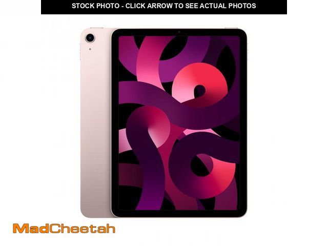 Lot 74-12151041 - Apple iPad Air 5th Gen. (10.9-inch, Wi-Fi, 64GB) 2022 - Pink (Renewed Premium) - USED