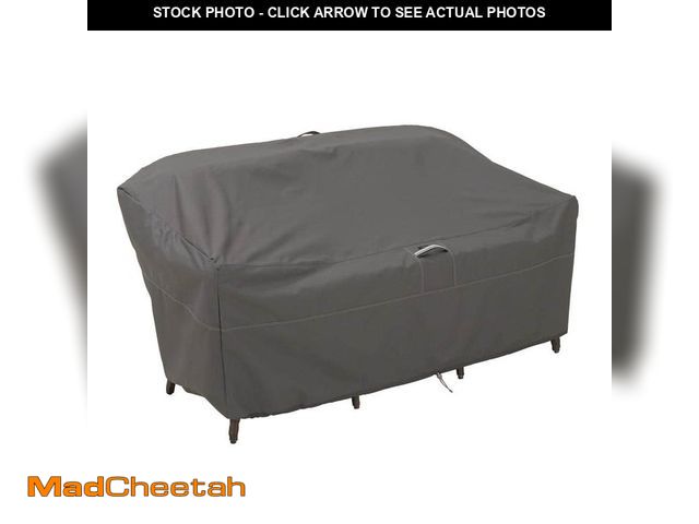 Lot 74-14376073 - Classic Accessories Ravenna Medium Patio Loveseat Cover - USED