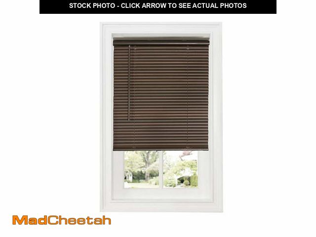 Lot 74-12764892 - (MISSING HARDWARE) Achim Home Furnishing Window Blinds: GII Cordless Deluxe Sundown Room Darkening M...