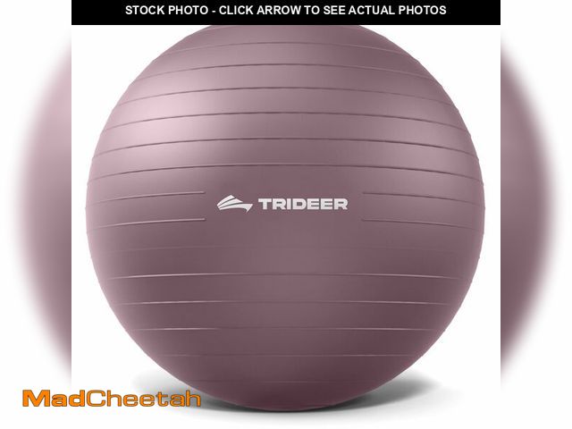 Lot 74-14303189 - Trideer Exercise Ball, Stability Yoga Ball for Physical Therapy, Active Sitting, Pregnancy &amp; Bir...