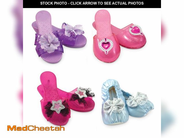 Lot 74-12975124 - Melissa &amp; Doug Dress-Up Shoes Set for Kids (4 Pairs) Ã¢â¬â Step In Style! High-Heeled Role Pl...
