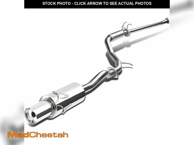 Lot 74-12571361 - DNA Motoring CBE-HC06EX CBEHC06EX Stainless Steel Catback Exhaust System - UNUSED
