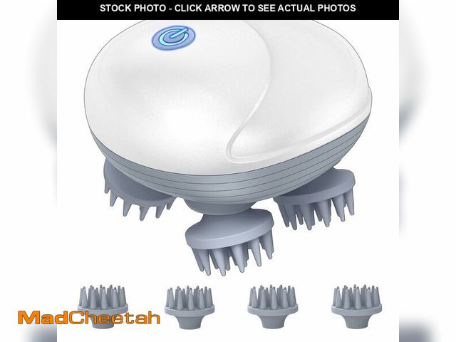 Lot 74-12714032 - LeCoirrax Upgraded Electric Scalp Massager for Men Women, Handheld Cat Dog Pet Head Massager with 4 ...