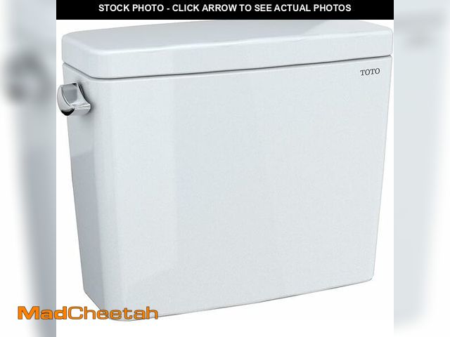 Lot 74-13116774 - TOTO Drake 1.6 GPF Toilet Tank with WASHLET+ Auto Flush Compatibility, Cotton White - ST776SA#01 - U...