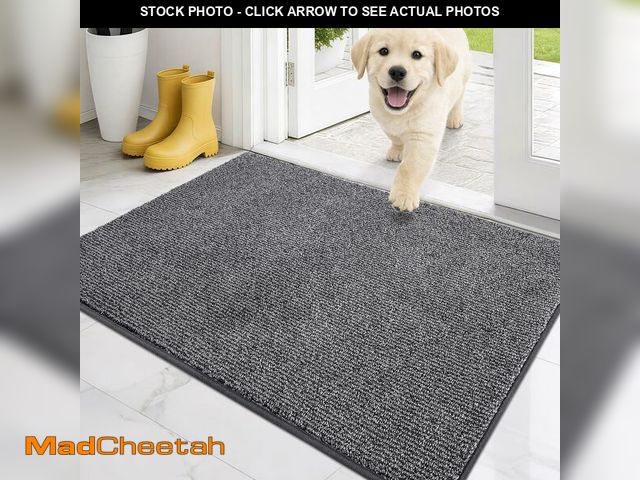 Lot 74-14271526 - PURRUGS Dirt Trapping Door Mat 24" x 35.5", Non-Slip Machine Washable Entry Rug, Entrance Mat, Indoo...