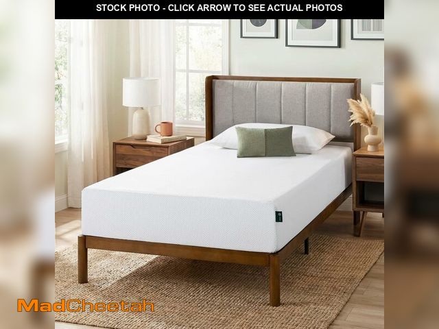 Lot 74-13382677 - Zinus 10 Inch Green Tea Cooling Memory Foam Mattress [New Version], Twin, Fiberglass Free, Medium Fi...