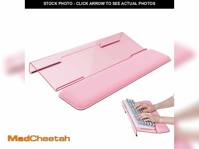 Lot 74-14269277 - Laborio Computer Keyboard Wrist Rest Stand for Desktop, Keyboard Holder for Easy Typing with Wrist P...