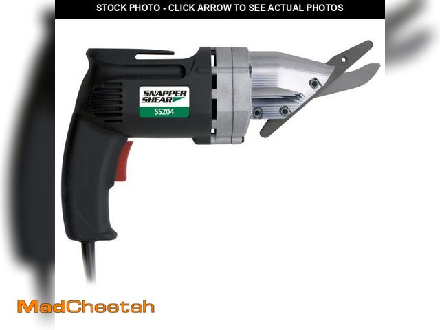 Lot 74-12311328 - PacTool SS204 Snapper Shear - Power Cutter for Fiber Cement Siding - Professional Power Tools - USED