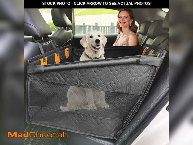 Lot 74-13583086 - Dog Car Seat for Large Dogs &amp; Medium Dogs Up to 110 lbs - Pet Backseat with Waterproof Cover, Ad...